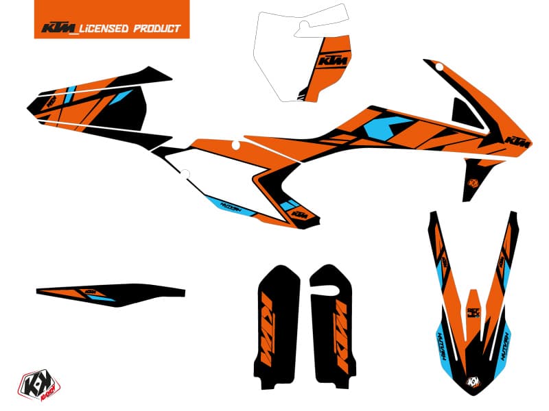 deko-set moto-cross reflex ktm 250 sx orange | KTM | Kutvek - View 2