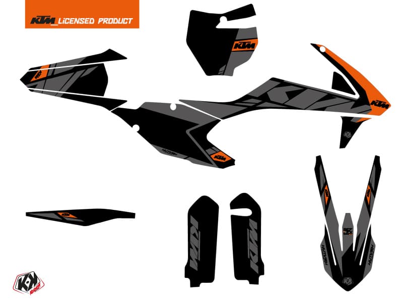 deko-set moto-cross reflex ktm 250 sxf schwarz | KTM | Kutvek - View 2