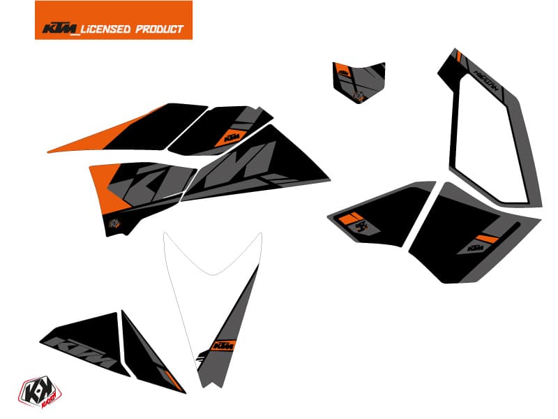 deko-set quad ktm sx 450 reflex schwarz | KTM | Kutvek - View 2