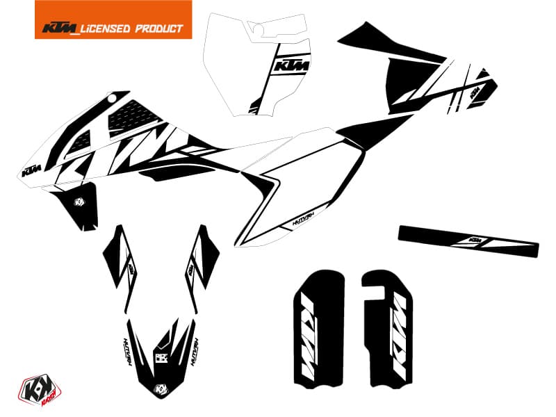 deko-set moto-cross reflex ktm 50 sx weiß | KTM | Kutvek - View 2