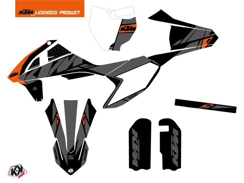 deko-set moto-cross reflex ktm 50 sx schwarz | KTM | Kutvek - View 2