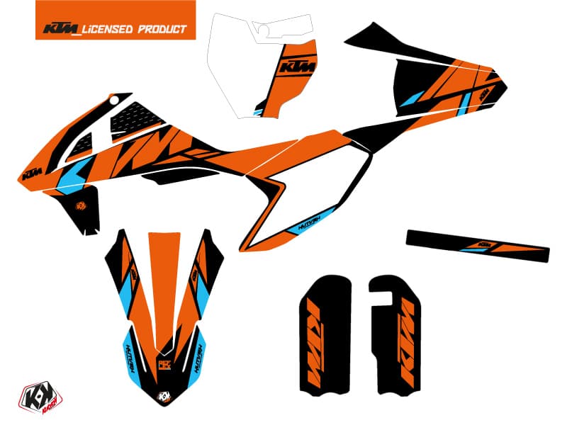 deko-set moto-cross reflex ktm 50 sx orange | KTM | Kutvek - View 2