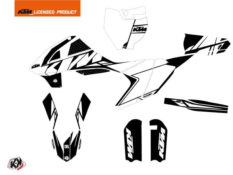 deko-set moto-cross reflex ktm 65 sx weiß | KTM | Kutvek - View 2