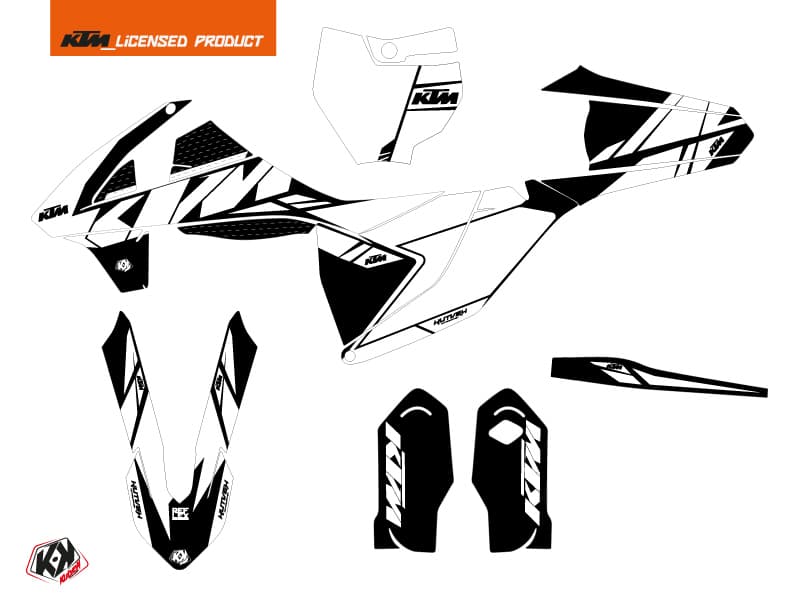 deko-set moto-cross reflex ktm 85 sx weiß | KTM | Kutvek - View 2
