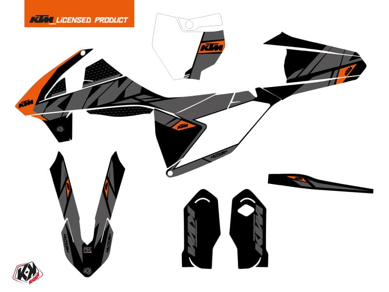 deko-set moto-cross reflex ktm 85 sx schwarz | KTM | Kutvek - View 2