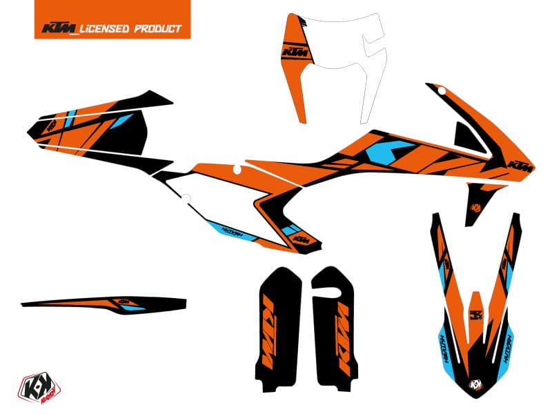 deko-set moto-cross reflex ktm exc-excf orange | KTM | Kutvek - View 2