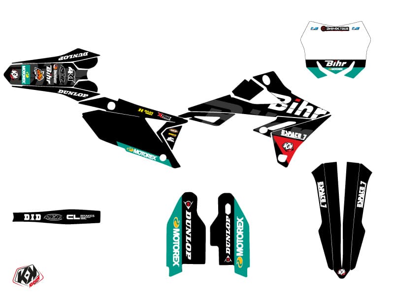 kit graphique motocross suzuki rm-z 450 replica bihr | Suzuki | Kutvek - View 2