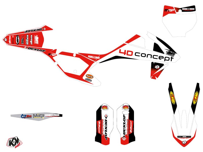deko-set moto-cross ktm sx 450 f replica bos replica | KTM | Kutvek - View 2
