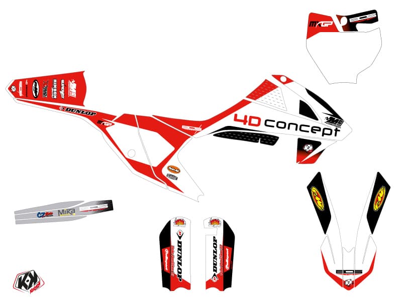 deko-set moto-cross ktm sx 65 replica bos replica | KTM | Kutvek - View 2