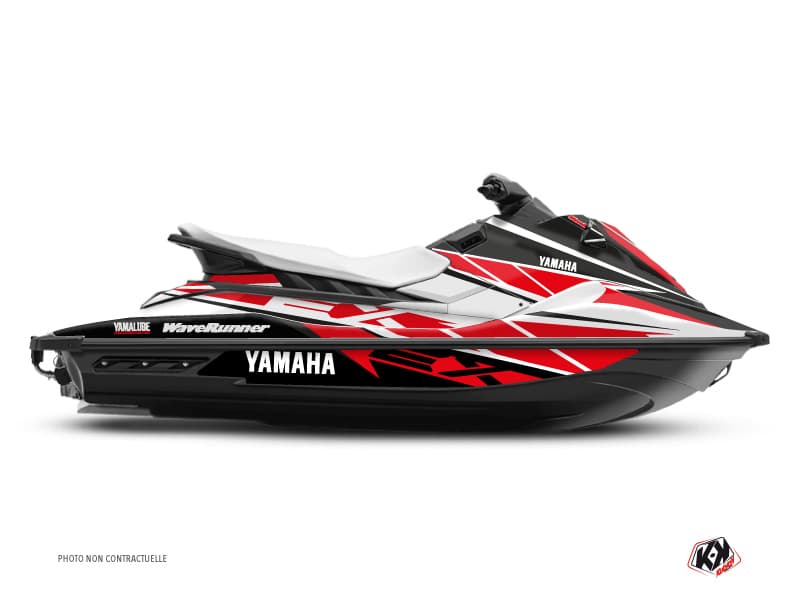 deko-set waverunner yamaha ex sport replica weiß-rot 