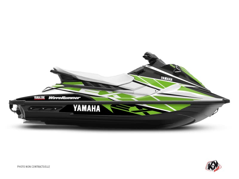 deko-set waverunner yamaha ex sport replica weiß-grün 