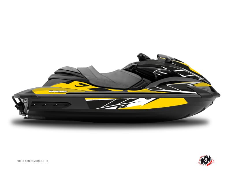 Kit graphique Jet-Ski Replica Yamaha FZR-FZS Jaune