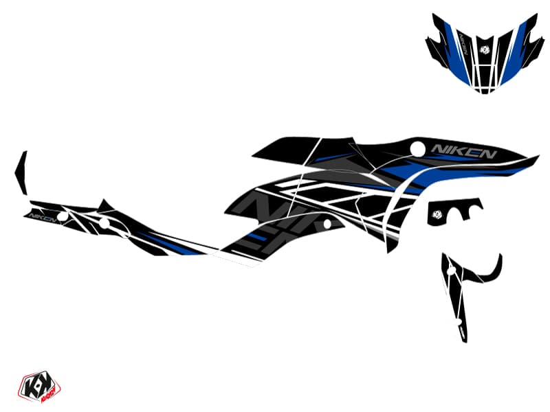 Yamaha NIKEN Street Bike Replica Graphic Kit Black | Yamaha | Kutvek - View 2