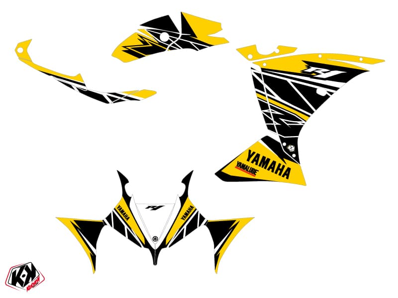 Yamaha R1 Street Bike Replica Graphic Kit 60th Anniversary | Yamaha | Kutvek - View 2