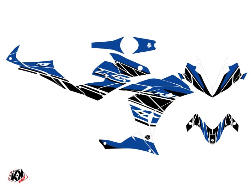 Kit graphique Moto Replica Yamaha R3 Bleu | Yamaha | Kutvek - View 2