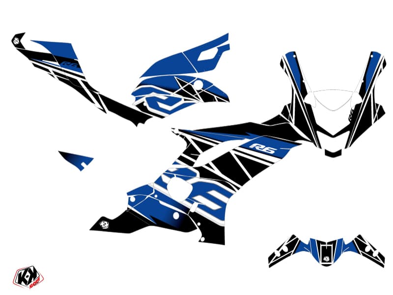 kit decorativo moto replica yamaha r6 blu | Yamaha | Kutvek - View 2