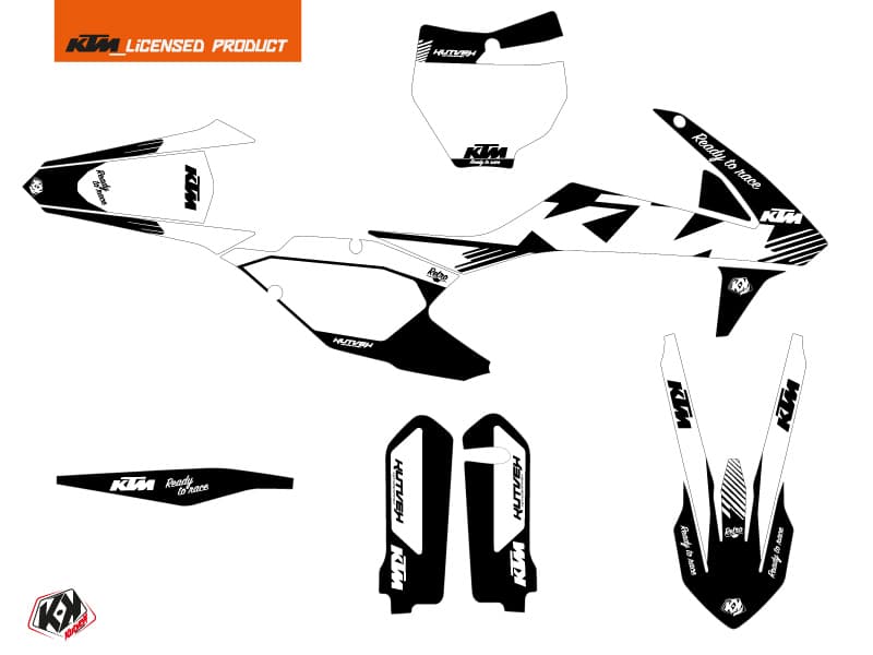 deko-set moto-cross retro ktm 350 sxf schwarz | KTM | Kutvek - View 2