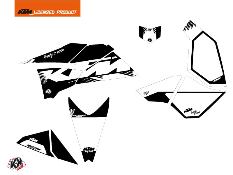 kit decorativo quad retro ktm 450-525 sx nero | KTM | Kutvek - View 2