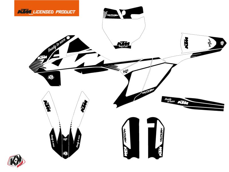deko-set moto-cross retro ktm 65 sx schwarz | KTM | Kutvek - View 2