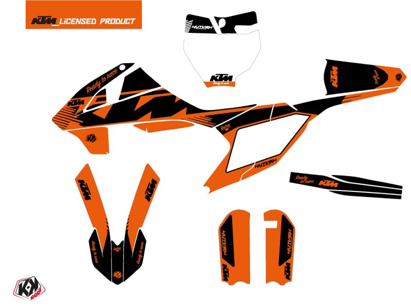 deko-set moto-cross retro ktm 65 sx orange | KTM | Kutvek - View 2