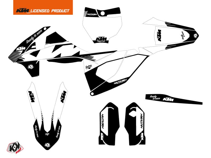 deko-set moto-cross retro ktm 85 sx schwarz | KTM | Kutvek - View 2