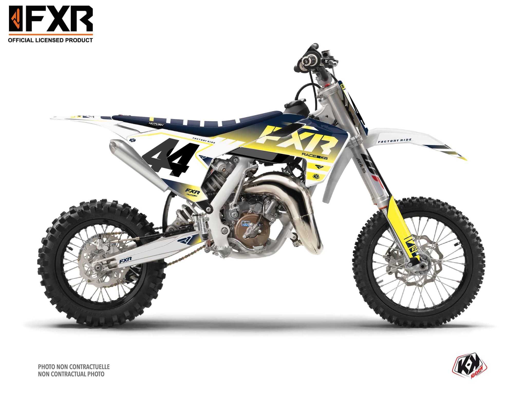 kit graphique motocross husqvarna tc 65 fxr revo blanc | Husqvarna | Kutvek