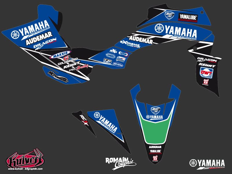 Yamaha 450 YFZ R ATV Replica Romain Couprie Graphic Kit 2013 | Yamaha | Kutvek - View 2