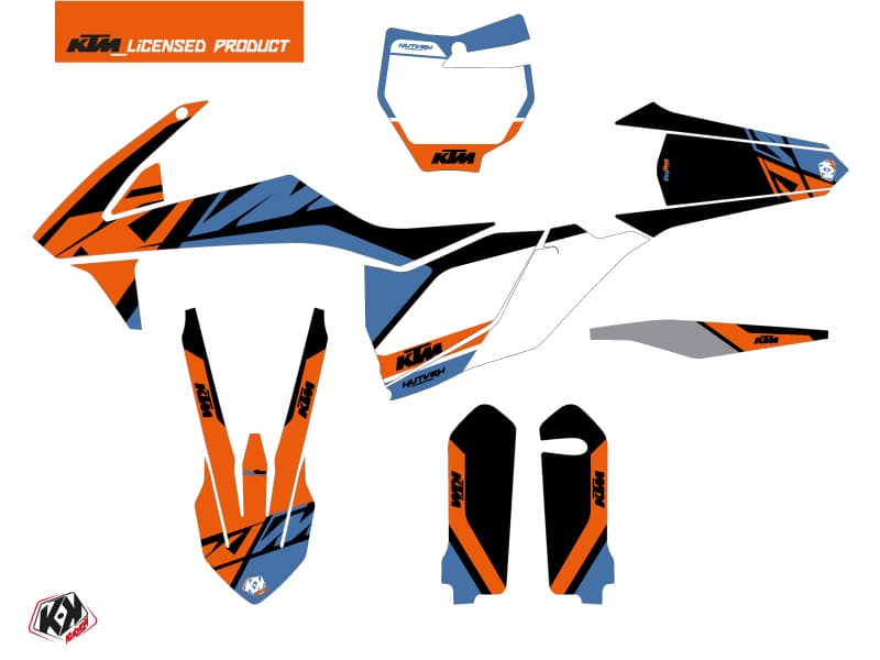 deko-set moto-cross skyline ktm 250 sx blau | KTM | Kutvek - View 2