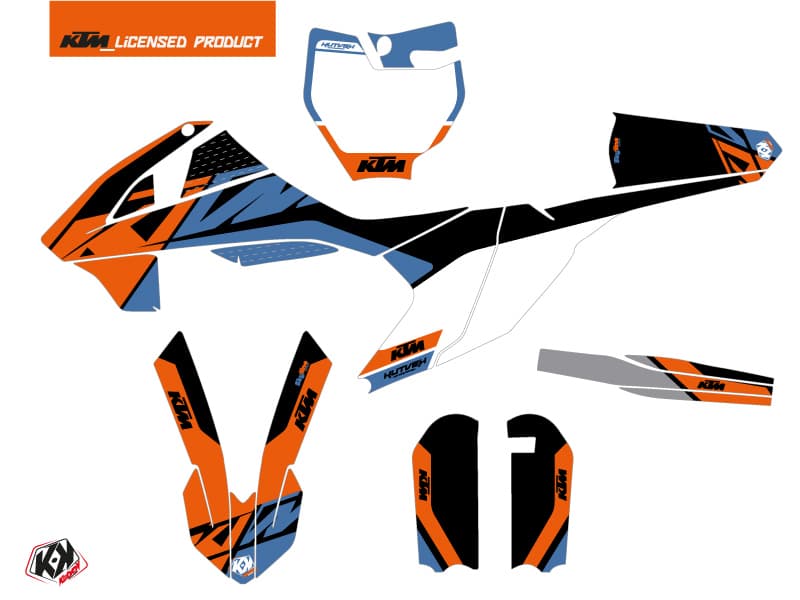 deko-set moto-cross skyline ktm 65 sx blau | KTM | Kutvek - View 2