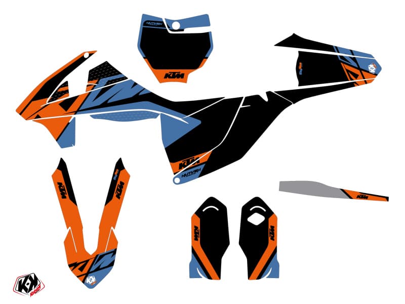 deko-set moto-cross skyline ktm 85 sx blau | KTM | Kutvek - View 2