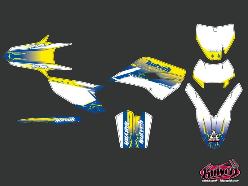 deko-set moto-cross slider husqvarna 125 te | Husqvarna | Kutvek - View 2
