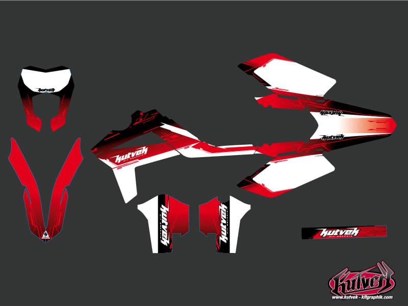 kit graphique motocross gasgas ec 250 f slider | GASGAS | Kutvek - View 2