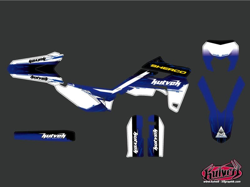 kit graphique motocross sherco sef 450 r slider | Sherco | Kutvek - View 2
