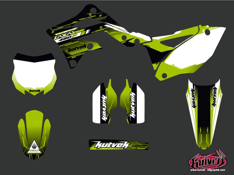 deko-set moto-cross slider kawasaki 450 kxf | Kawasaki | Kutvek - View 2