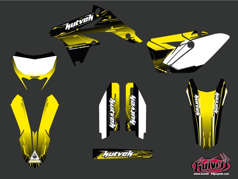 Suzuki 450 RMX Dirt Bike Slider Graphic Kit | Suzuki | Kutvek - View 2
