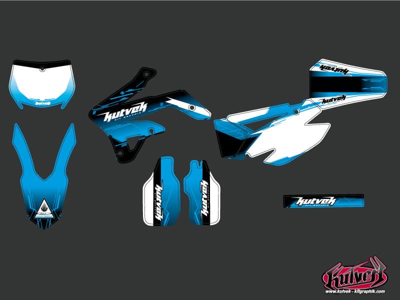kit graphique motocross tm mx 530 fi slider | TM | Kutvek - View 2