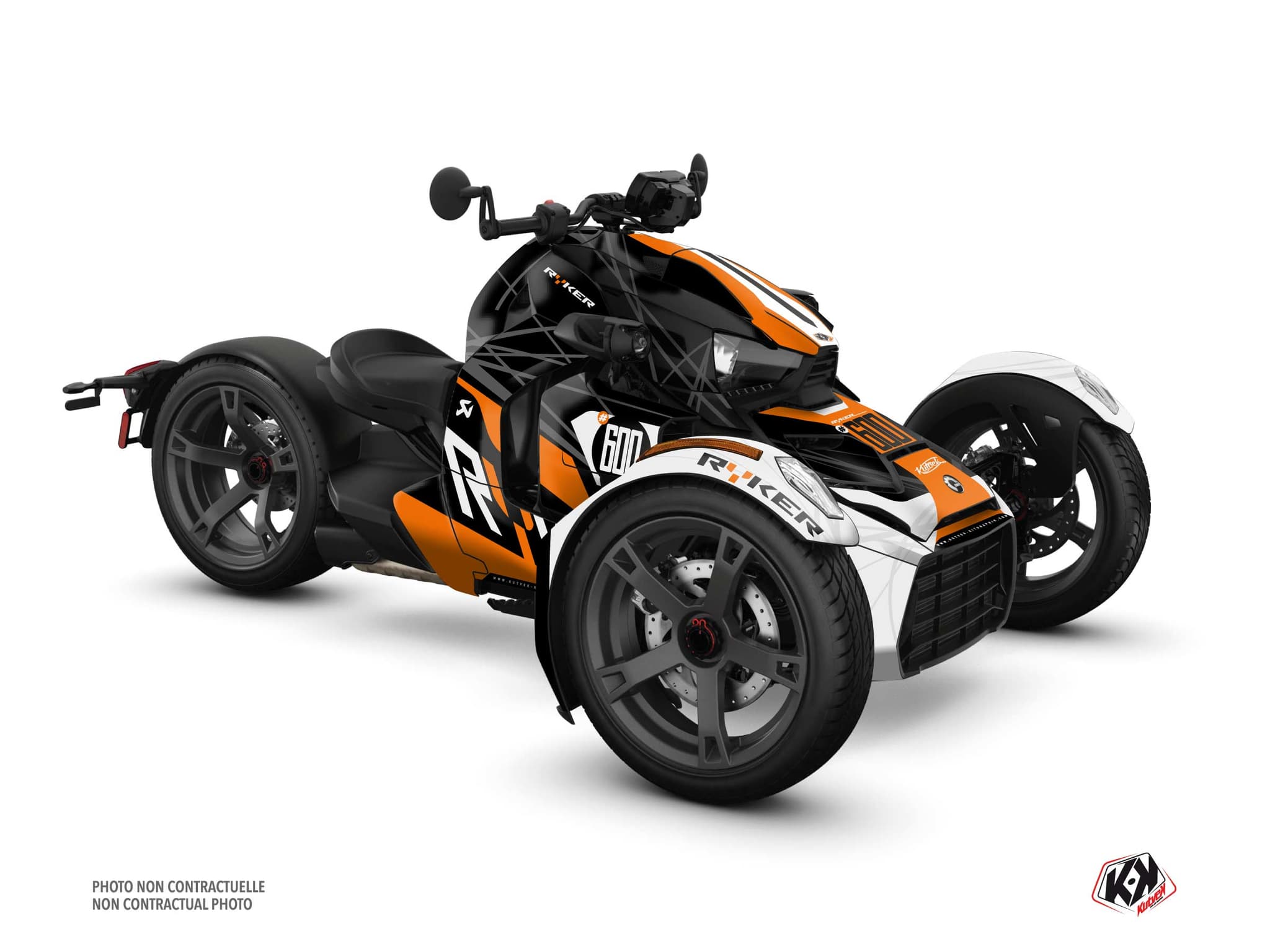 kit graphique  speedline  hybride can-am ryker 600