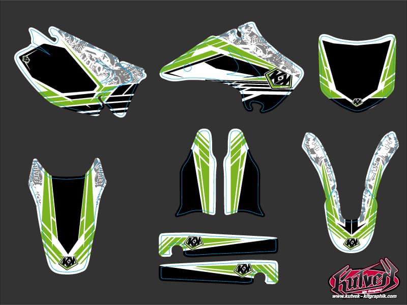 deko-set moto-cross spirit kawasaki 250 kx | Kawasaki | Kutvek - View 2