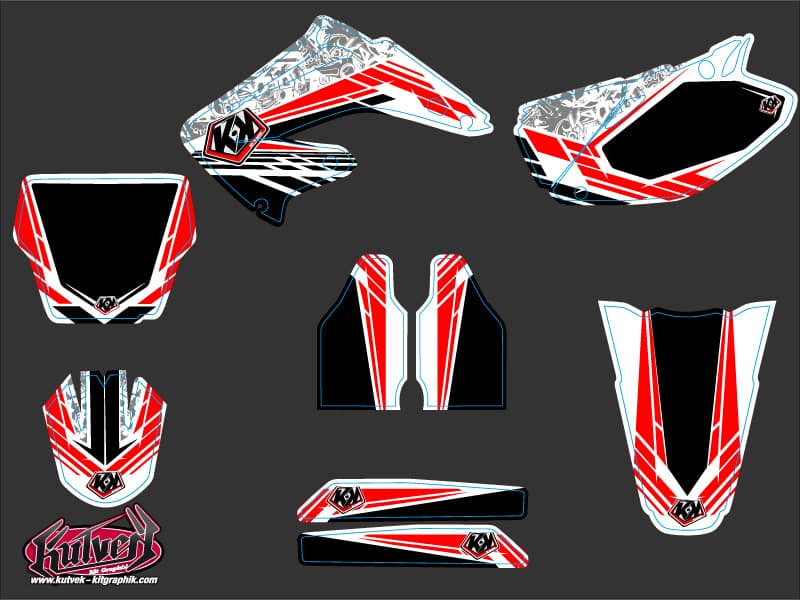 kit decorativo moto-cross spirit honda 250 cr | Honda | Kutvek - View 2
