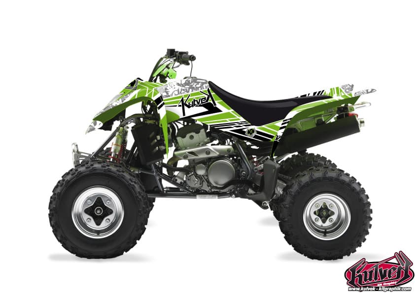 kit graphique quad kawasaki kfx 400 spirit   