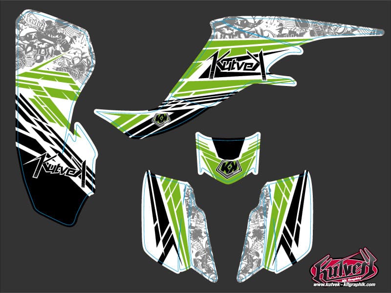 kit graphique quad kawasaki kfx 400 spirit | Kawasaki | Kutvek - View 2