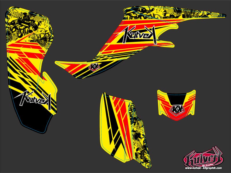 Kit graphique Quad Spirit Suzuki 400 LTZ | Suzuki | Kutvek - View 2