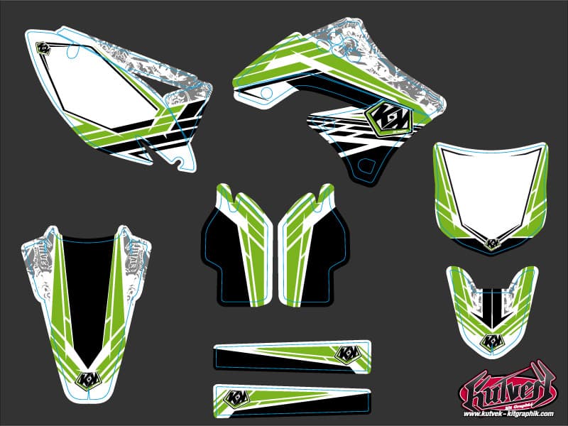 dirt bike kawasaki kx 450 f spirit   graphic kit | Kawasaki | Kutvek - View 2