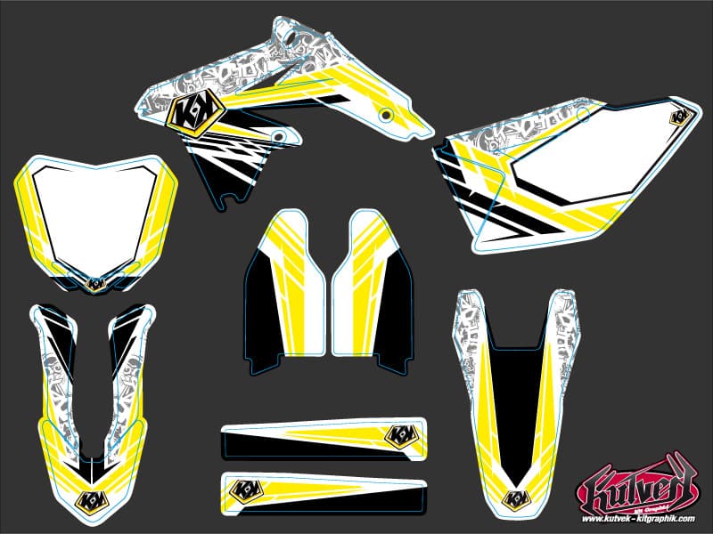 Kit graphique Moto Cross Spirit Suzuki 450 RMZ | Suzuki | Kutvek - View 2