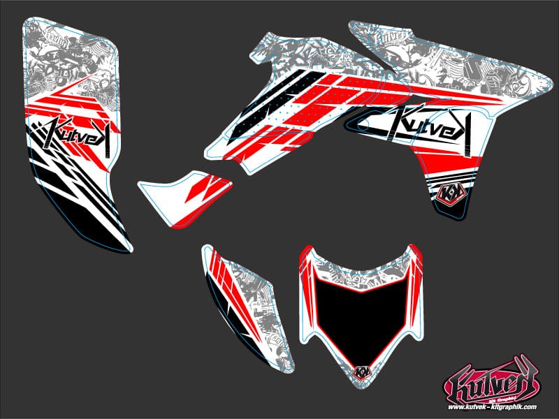 kit graphique quad honda trx 450 r kick spirit | Honda | Kutvek - View 2