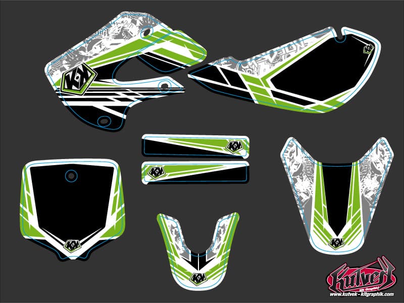 kit decorativo moto-cross spirit kawasaki 65 kx | Kawasaki | Kutvek - View 2