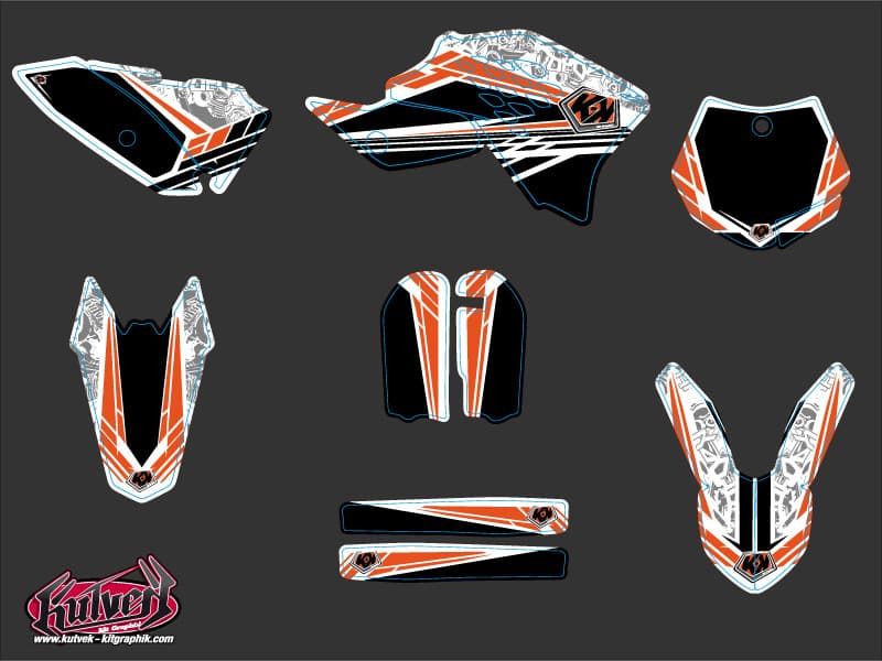 deko-set moto-cross ktm sx 65 spirit replica | KTM | Kutvek - View 2
