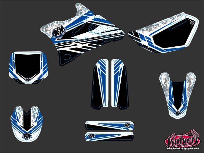 dirt bike yamaha yz 85 spirit   graphic kit | 85 YZ | Kutvek - View 2
