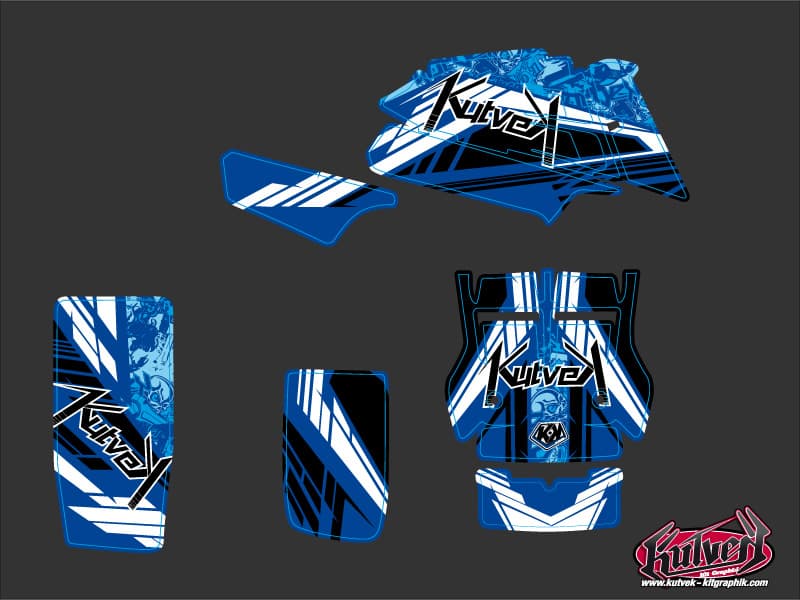Kit graphique Quad Spirit Yamaha Banshee Bleu | Yamaha | Kutvek - View 2