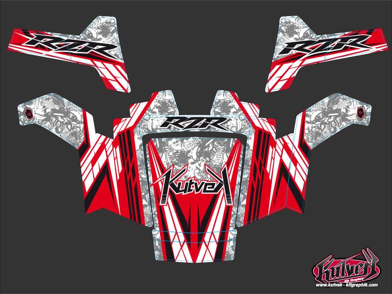Kit graphique SSV Spirit Polaris RZR 800 | Polaris | Kutvek - View 2